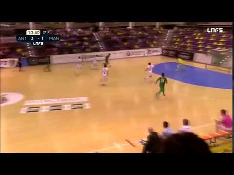 Gol Álex Fuentes (4-1) Be Soccer CD UMA Antequera - Manzanares FS. J2, 1Div. LNFS