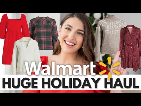 *HUGE* New Walmart Fashion Holiday Try On Haul