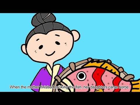 日本文化学科 頭に身が詰まったミーバイ　沖縄の民話・昔話・英語字幕入り