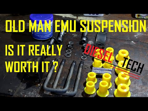 How to change suspension bushes with OLD MAN EMU 4X4 parts on the Toyota Hilux D4D - Diesel Tech