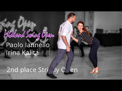 Paolo Iannello & Irina Kalita "Harder" - 2nd place Strictly Open - Midland Swing Open 2021