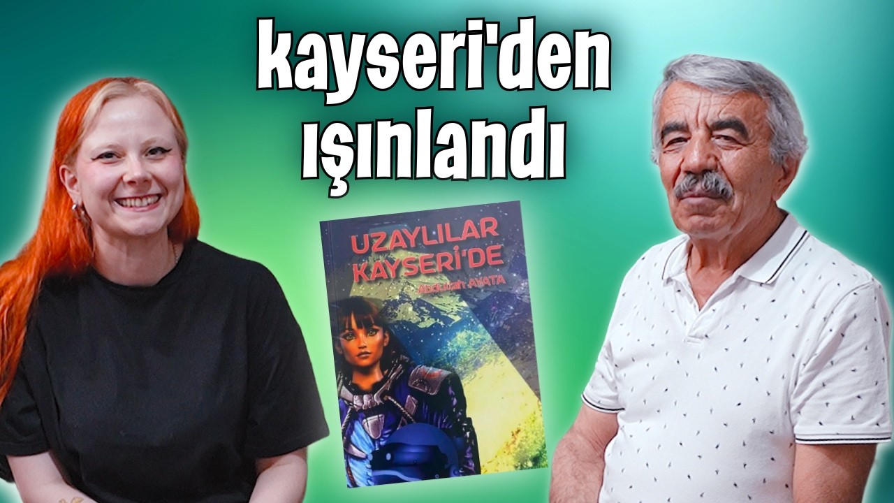"Uzaylılar Kayseri'de 👽🛸" Yazarı Abdullah Ayata ile Röportaj!