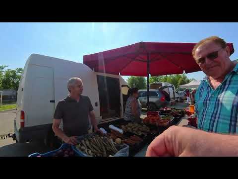 Shopping at a Village Market in Romania 🇷🇴 | With My Dad in Salonta