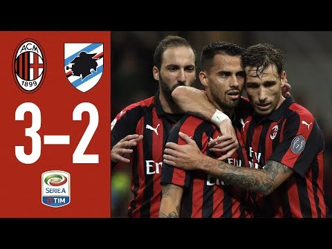 Highlights AC Milan 3-2 Sampdoria - Matchday 10 Serie A 2018/2019