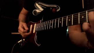 Mike Oldfield &quot;Magic Touch&quot; guitar solo cover by Manu Herrera