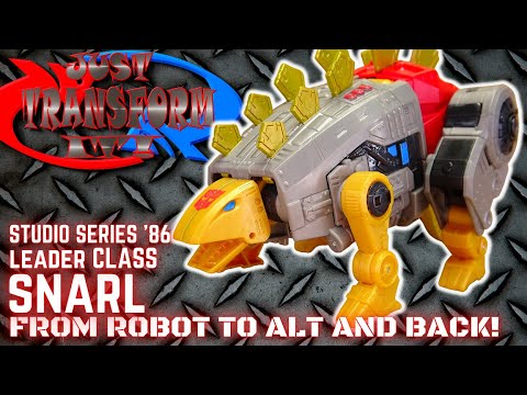 JUST TRANSFORM IT!: Studio Series '86 Leader Snarl