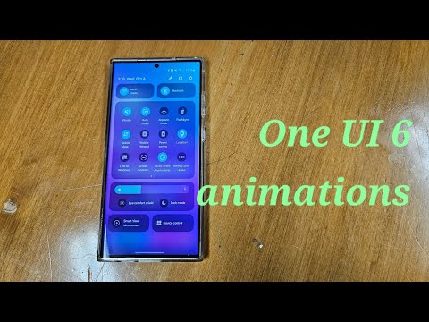 One UI 6 animations. WOW!!! better than iOS 17!!!