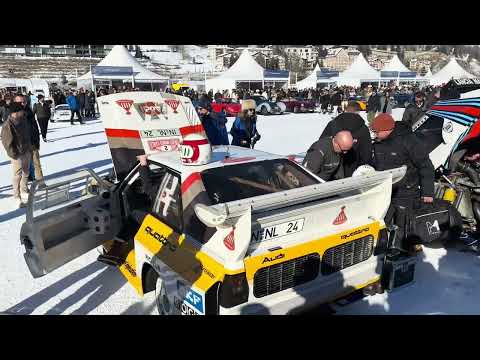 Classic Cars on Ice: The I.C.E. St. Moritz 2026 Day 2 – Racing on Ice