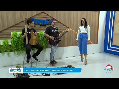 Jean Kesler produz guitarras e baixos artesanalmente 22 12 2022