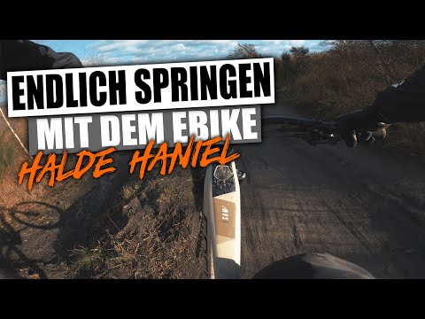 Wie Bikepark im Winter  -  Knie Kaputt auf Halde Haniel Mtb Trails 2022