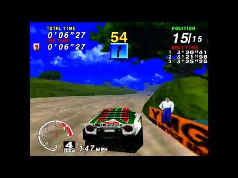 Ace's Gaming Session - Sega Rally Championship (Direct3D Version) for Windows 95