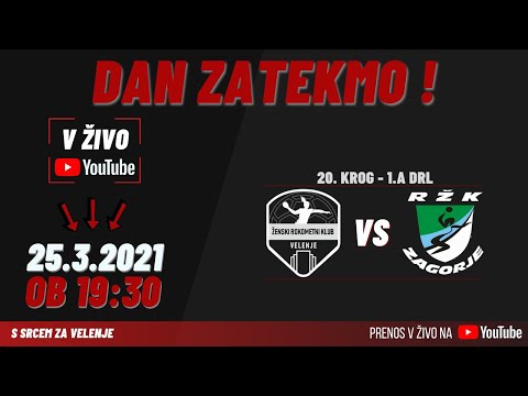20. KROG : 1.A DRL ŽRK Velenje - RŽK Zagorje