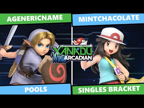 Xanadu Winter Arcadian: Pools - AGenericName (Young Link) Vs Mintchacolate (PT) SSBU Singles