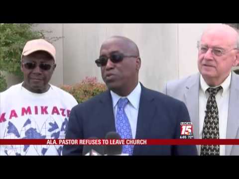 Ala. Pastor Refuses to Leave Church
