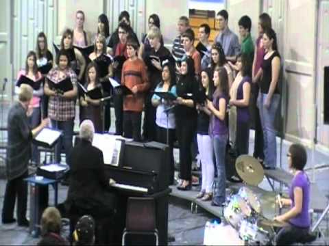 Candle in the Wind  Elton John Arr. Lojeski  WACO High School Choir Sarah Reitz Percussion