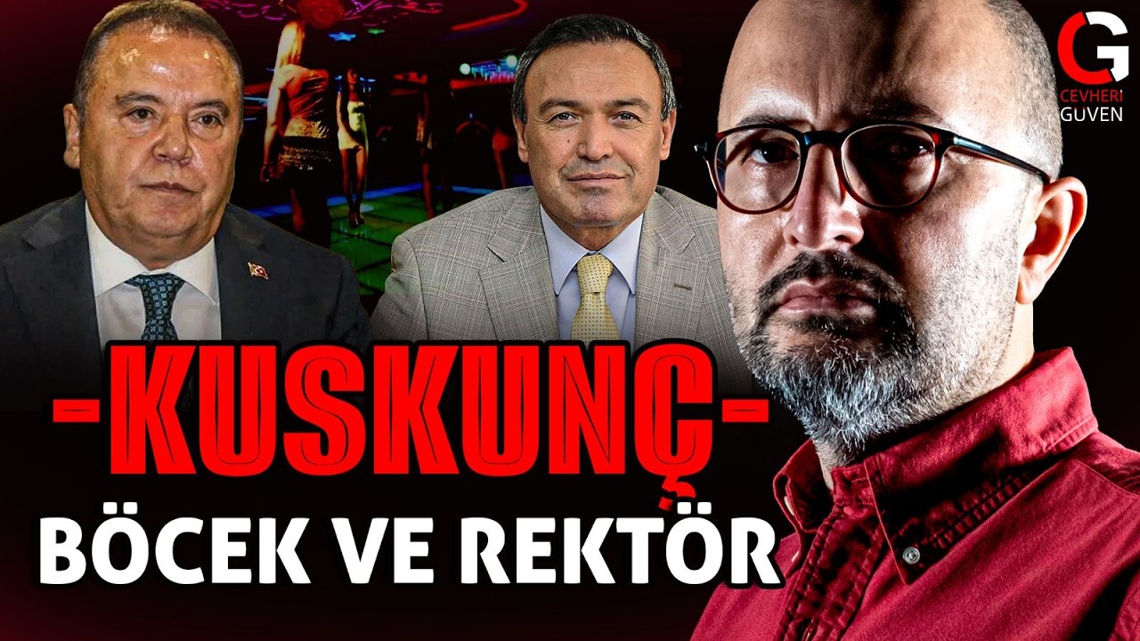 MUHİTTİN BÖCEK ve REKTÖR : KUSKUNÇ