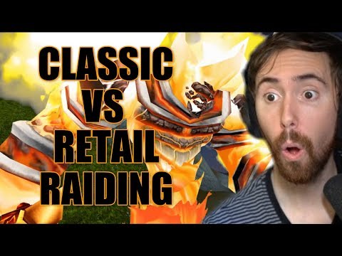 Asmongold Reacts To Raiding in Classic VS Retail WoW! -  Platinum WoW