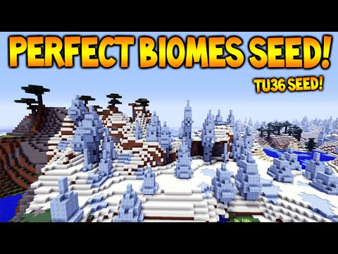 Ultimate Console Seed: Amazing Biomes, Villages, Temples