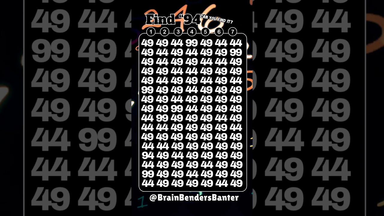 Only those with a genius IQ can solve this brain teaser #youtubeshorts #shortsfeed #shorts