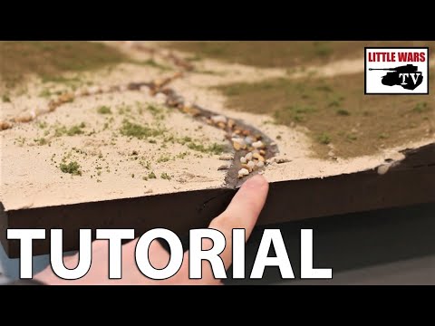 How to Make 2'x2' Wargame Terrain Tiles