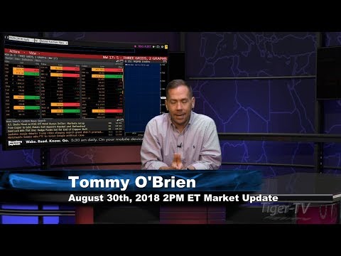 August 30th 2PM ET Market Update with Tommy O'Brien on TFNN