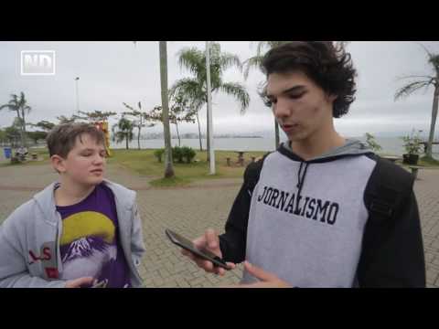 Febre do jogo Pokémon Go! em Florianópolis