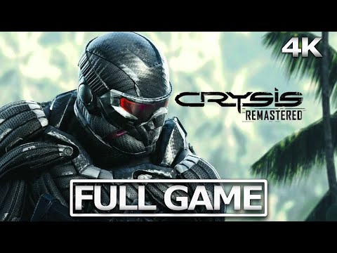 CRYSIS 1 REMASTERED Full Gameplay Walkthrough / No Commentary【FULL GAME】4K 60FPS Ultra HD