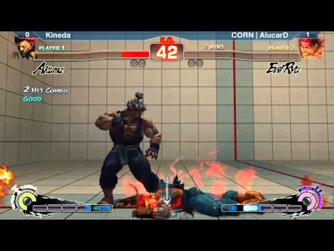 UFGT9 Salty Suite: Kineda(Akuma) vs. CORN | alucarD(E.Ryu) FT3 w/ Runback