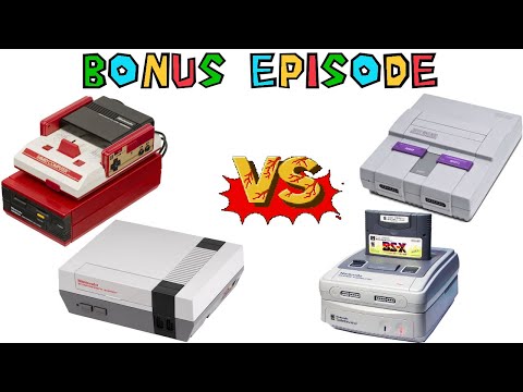 BONUS EPISODE: All NES/Famicom + FDS Vs SNES + Satellaview Compared Side By Side