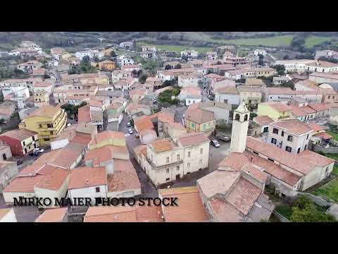 Bulzi, vista aerea. Sardegna, SS.