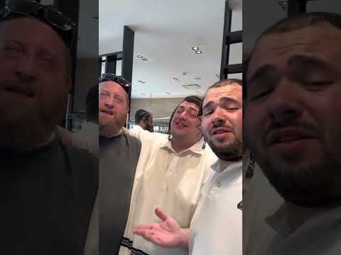 Celebrating the love and life of Michoel Schnitzler with Yoely Weiss and Volf Ber❤️❤️❤️