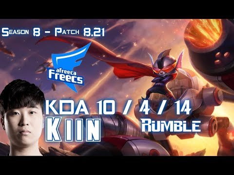 AFs Kiin RUMBLE vs VIKTOR Top - Patch 8.21 KR Ranked