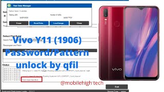 Vivo 1906 ( Y11) Hard reset by QFIL Tool | Vivo y11 Pattern / Password / Pin /unlock by test ponit
