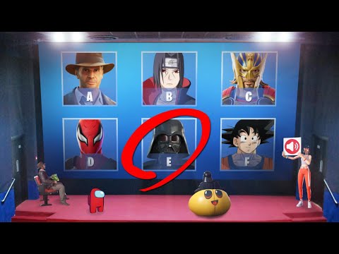 GUESS THE SKIN BY THE MOVIE SOUNDTRACK - FORTNITE CHALLENGE | tusadivi