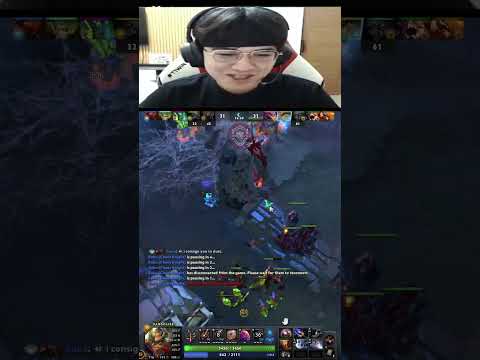 Kuku^ does the kagebunsin technique! #dota2 #dota2highlights #esports #dota2shorts #youtubeshorts