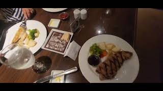 Carnival cruise dinner- Grand restaurant and halal meat