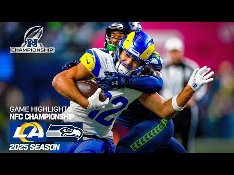 Los Angeles Rams vs Seattle Seahawks Game Highlights | 2025 NFL Season NFC Championship