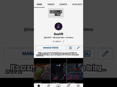 These Years Have Flown By... #gorillatag #vr #gorillatagvr #gtag #oculus #monke #tiktok