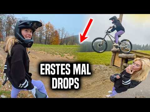 Freundin AM LIMIT im Greenhill Bikepark!
