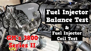 Fuel Injector Balance & Coil Test (GM's 3800 Series II)