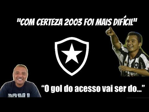 Herói em 2003, Camacho fala qual série B foi mais difícil e o quanto o Botafogo marcou sua vida