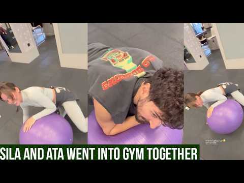 Ata Yildiz and Sila Turkoglu Went into Gym Together !