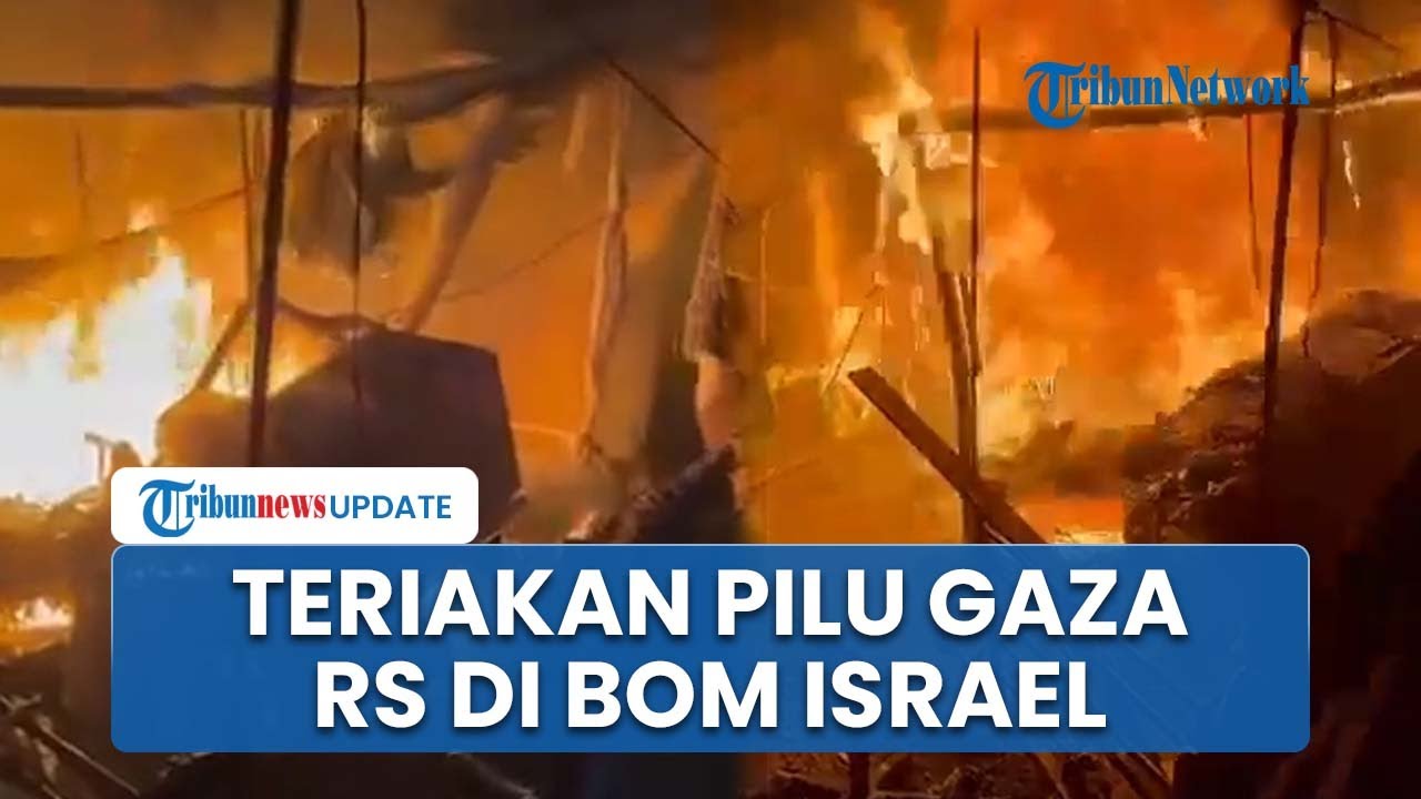Situasi Pilu RS Al Aqsa di Gaza seusai Dibom Israel, Warga Berlarian ...