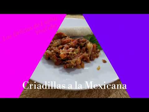 Como hacer Criadillas a la Mexicana-Criadillas de Toro