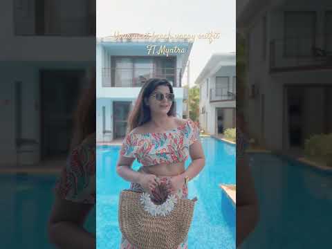 Beach fit from myntra!! #myntra #myntrahaul #myntrafinds #myntramaxidress #myntraclothinghaul #yt