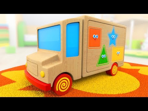 Learn Shapes | Cartoon for toddlers with Tino