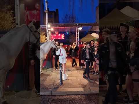 showing us how to enter a club in Berlin 😎 #berlin