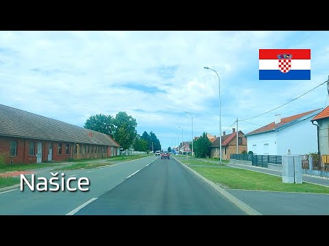 Vožnja kroz Našice | Slavonija (30. srpnja 2023)
