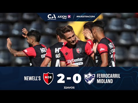 32avos: Newell's 2 - Ferrocarril Midland 0