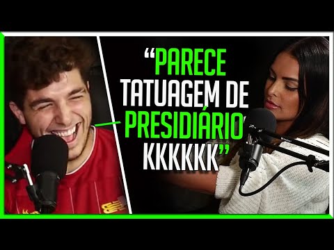 THAYANE LIMA E SUA PRIMEIRA TATUAGEM